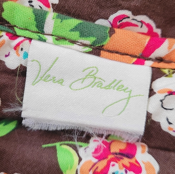 Vera Bradley Vintage Saddle Up Messenger Bag in English Rose - Picture 5 of 5